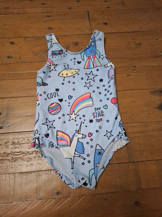 9-12m: Next Space Unicorn Swimming Costume