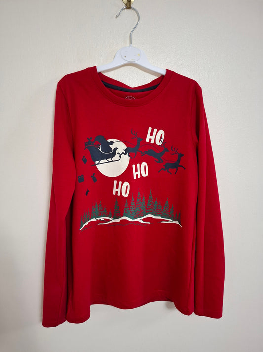 8-9y: Long Sleeved Christmas Top