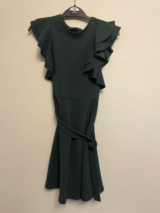 9-10y: River Island Dark Green Dress