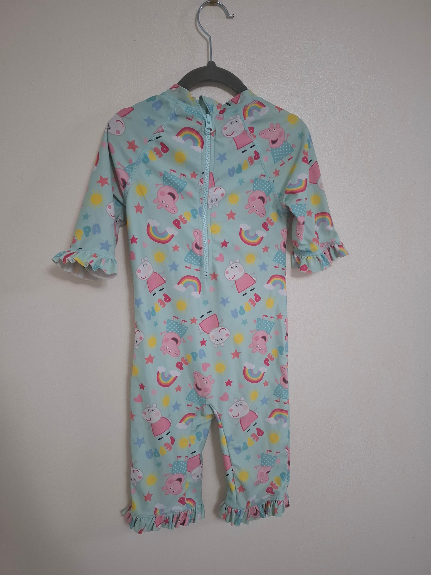 3-4y: Peppa Pig All-in-one Swimsuit