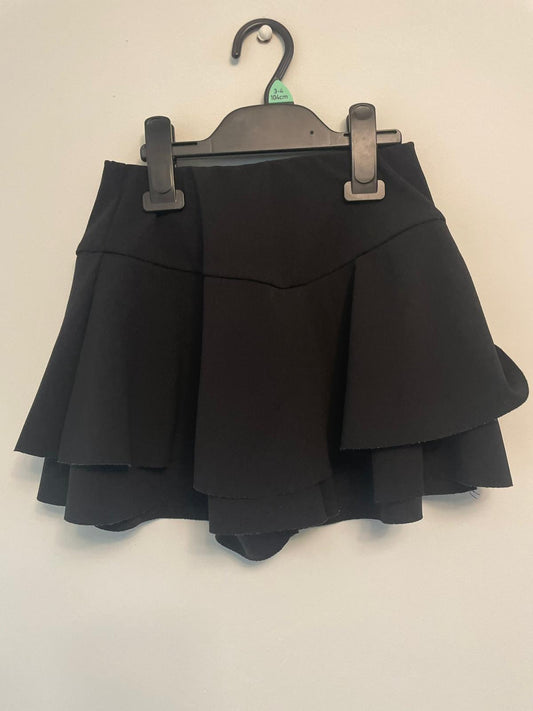 10y: Black Layered Skirt