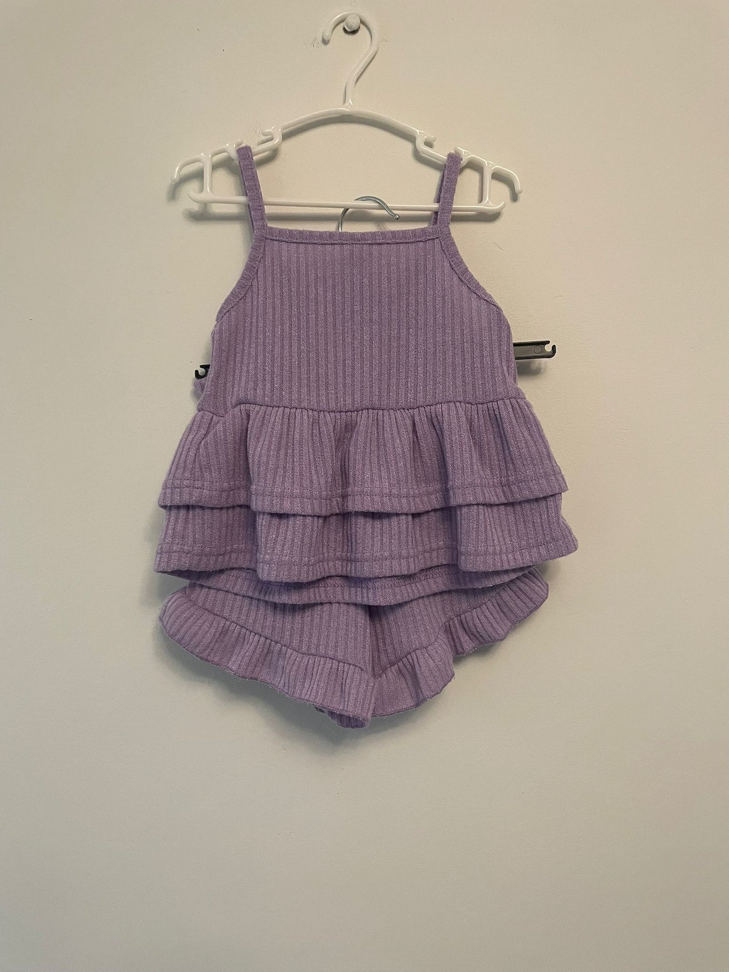 4y: Lilac Shorts Set