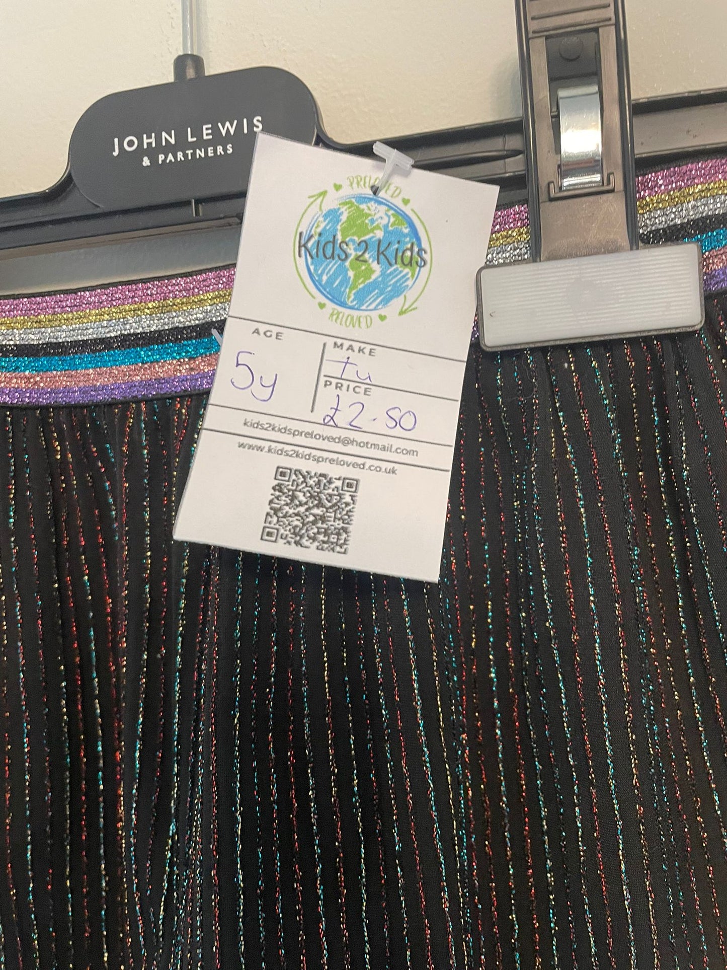 5y: Sparkly Shorts