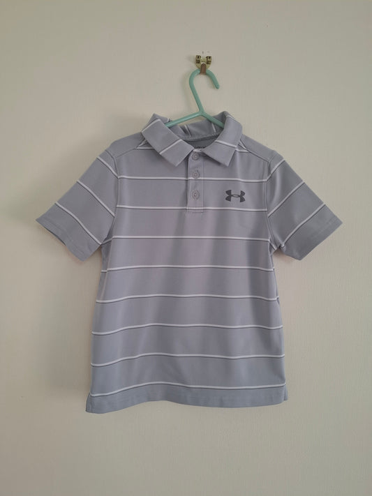 YXS: As New Under Armour Polo (6-7y)
