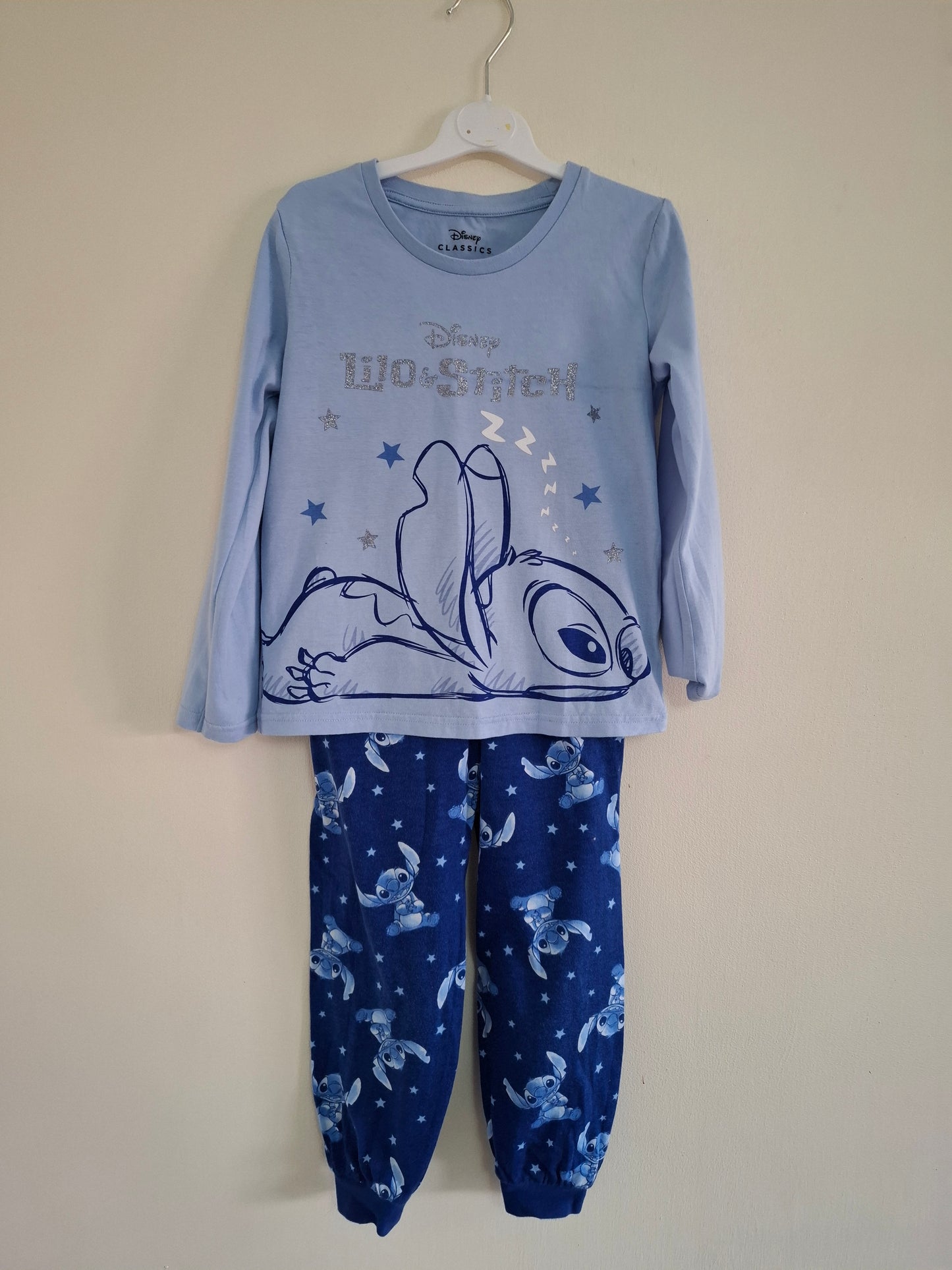 5-6y: Lilo & Stitch Cotton Pyjamas
