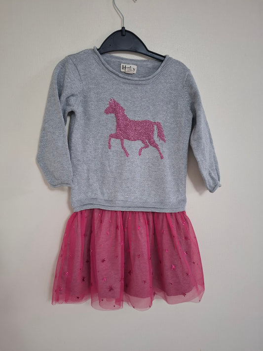 4y: Hatley Sparkly Knitted Dress
