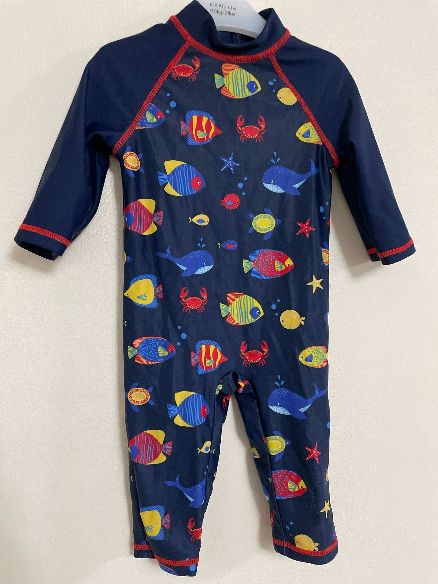 6-9m: Underwater All-in-one Swimsuit
