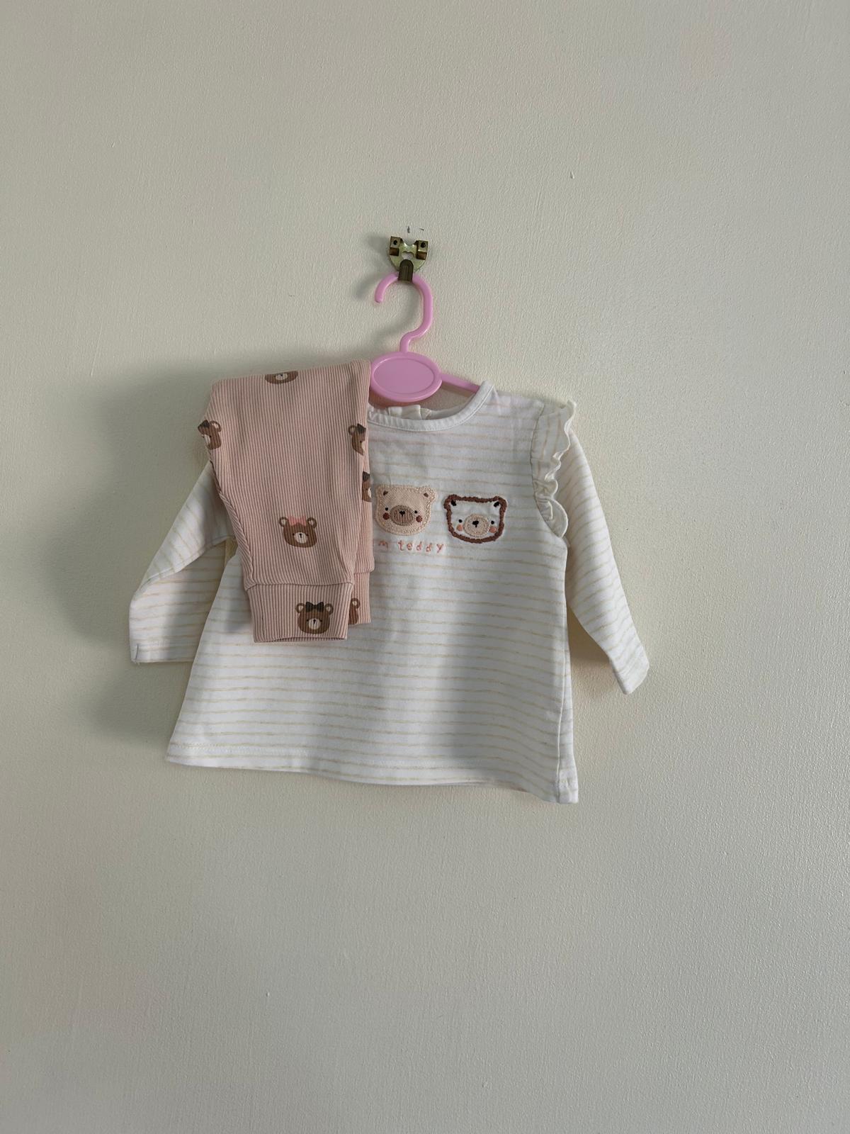 Up to 3m: Next "Team Teddy" Legging Set