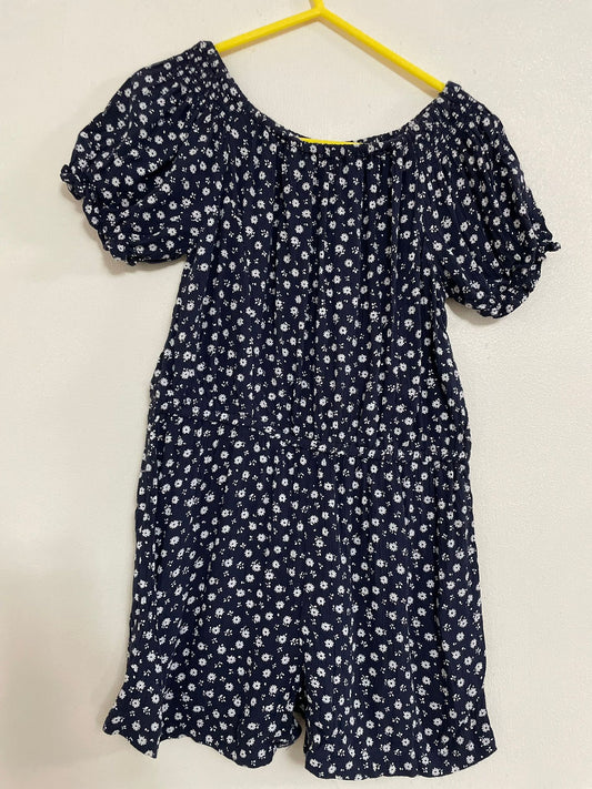 4y: Next Navy Viscose Summer Dress