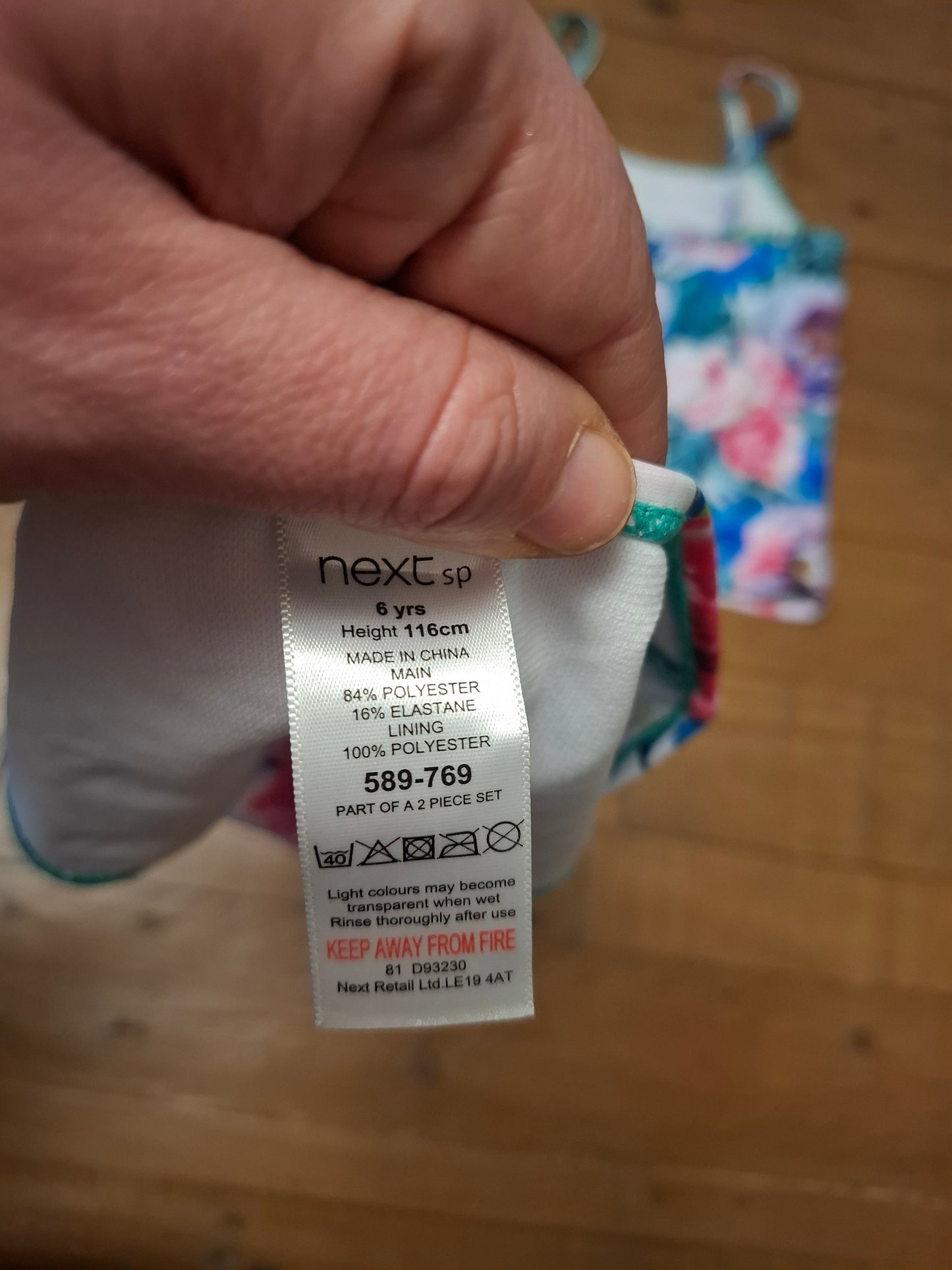 8y: Next Tropical Tankini