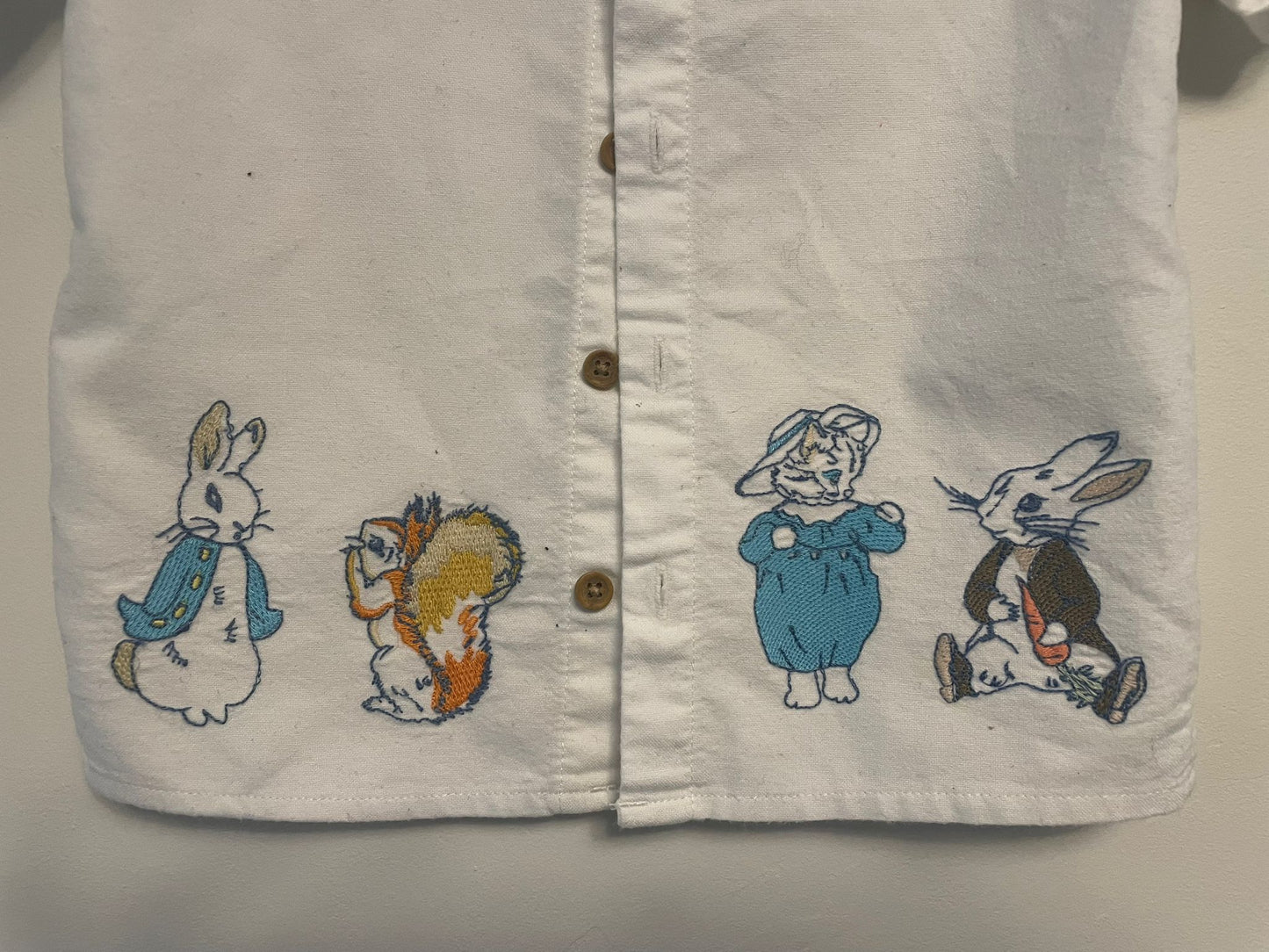 2-3y: M&S Peter Rabbit Embroidered Shirt
