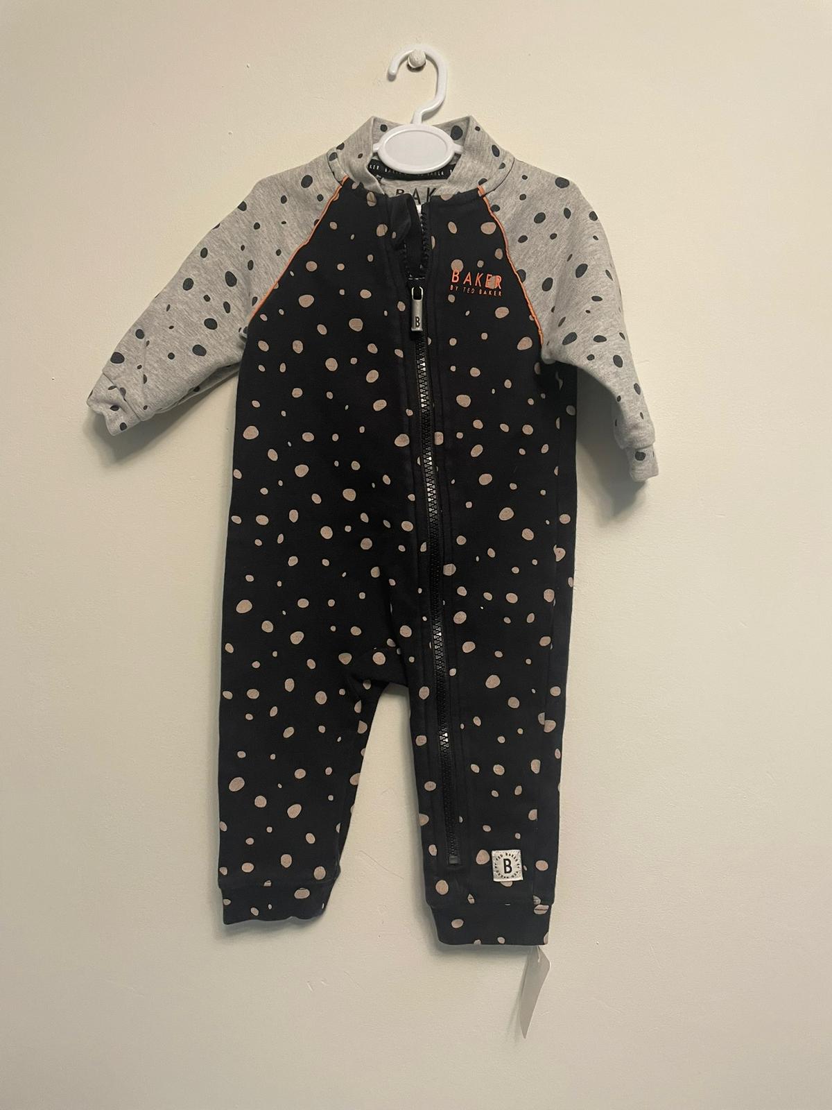 3-6m: Ted Baker Jersey Pramsuit