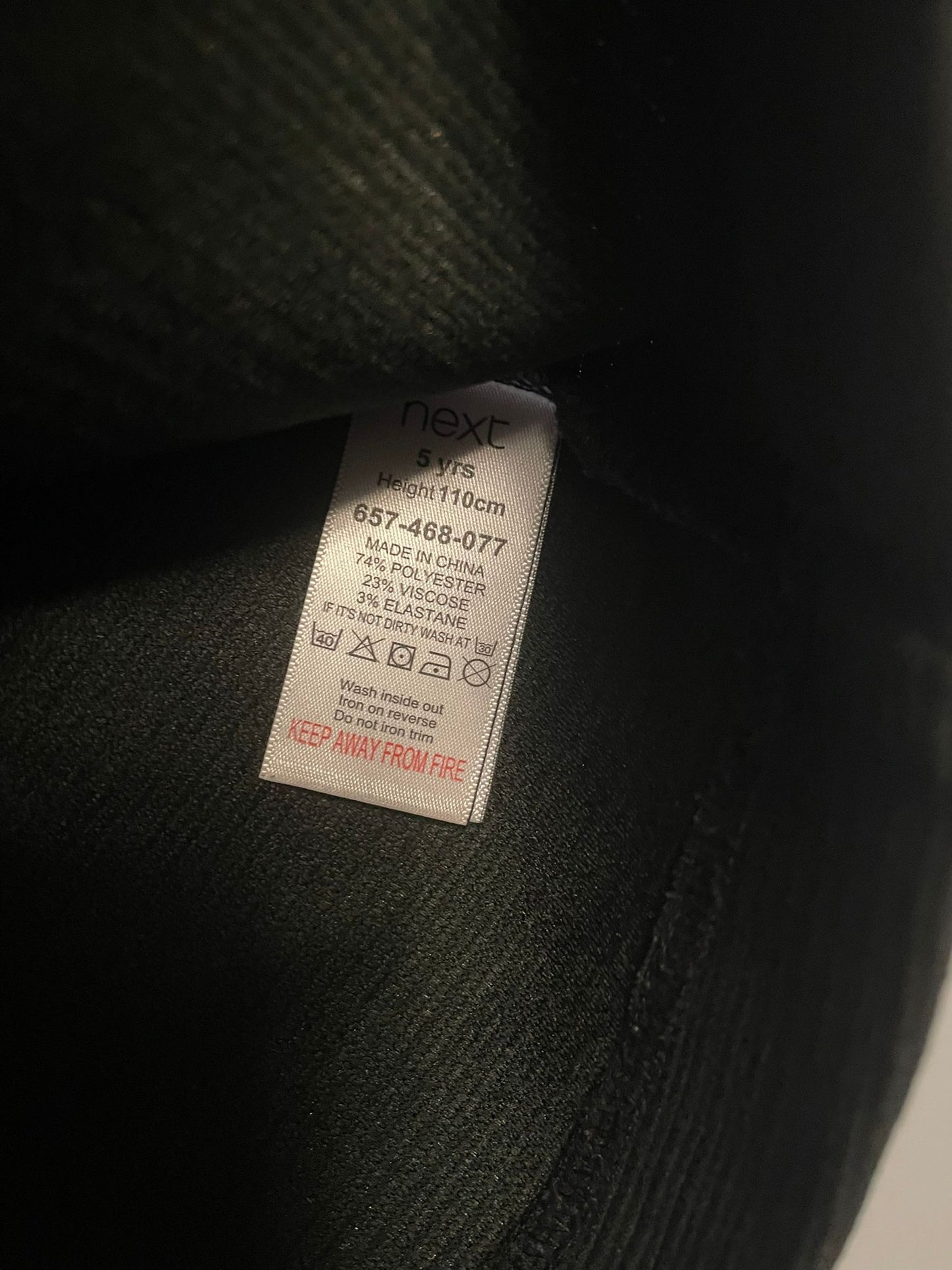 5y: Next Thick Cotton Dress