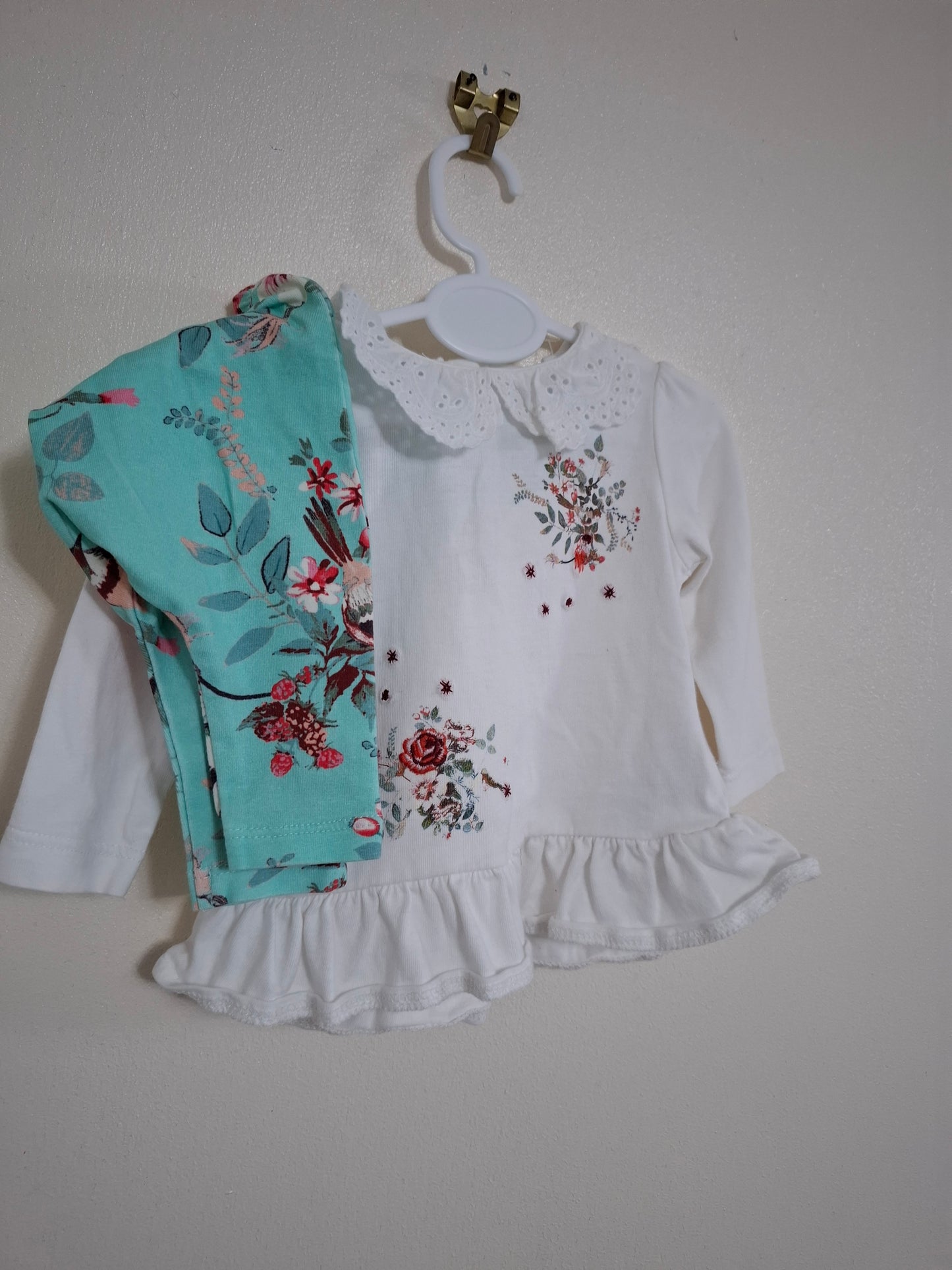 Up to 1m: Next Floral Legging Set