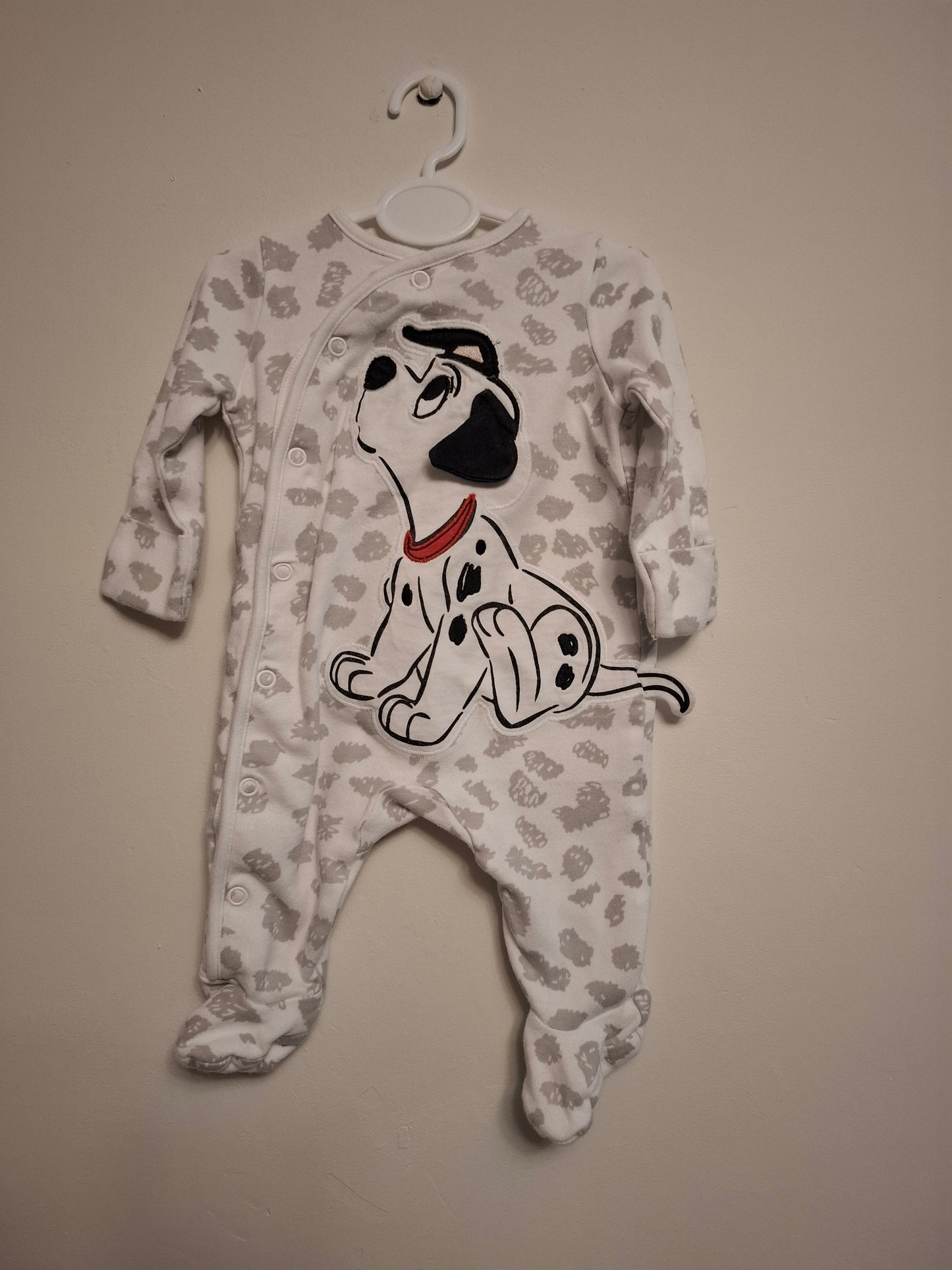 Up to 1m (10lb): Disney Baby 101 Damations Sleepsuit
