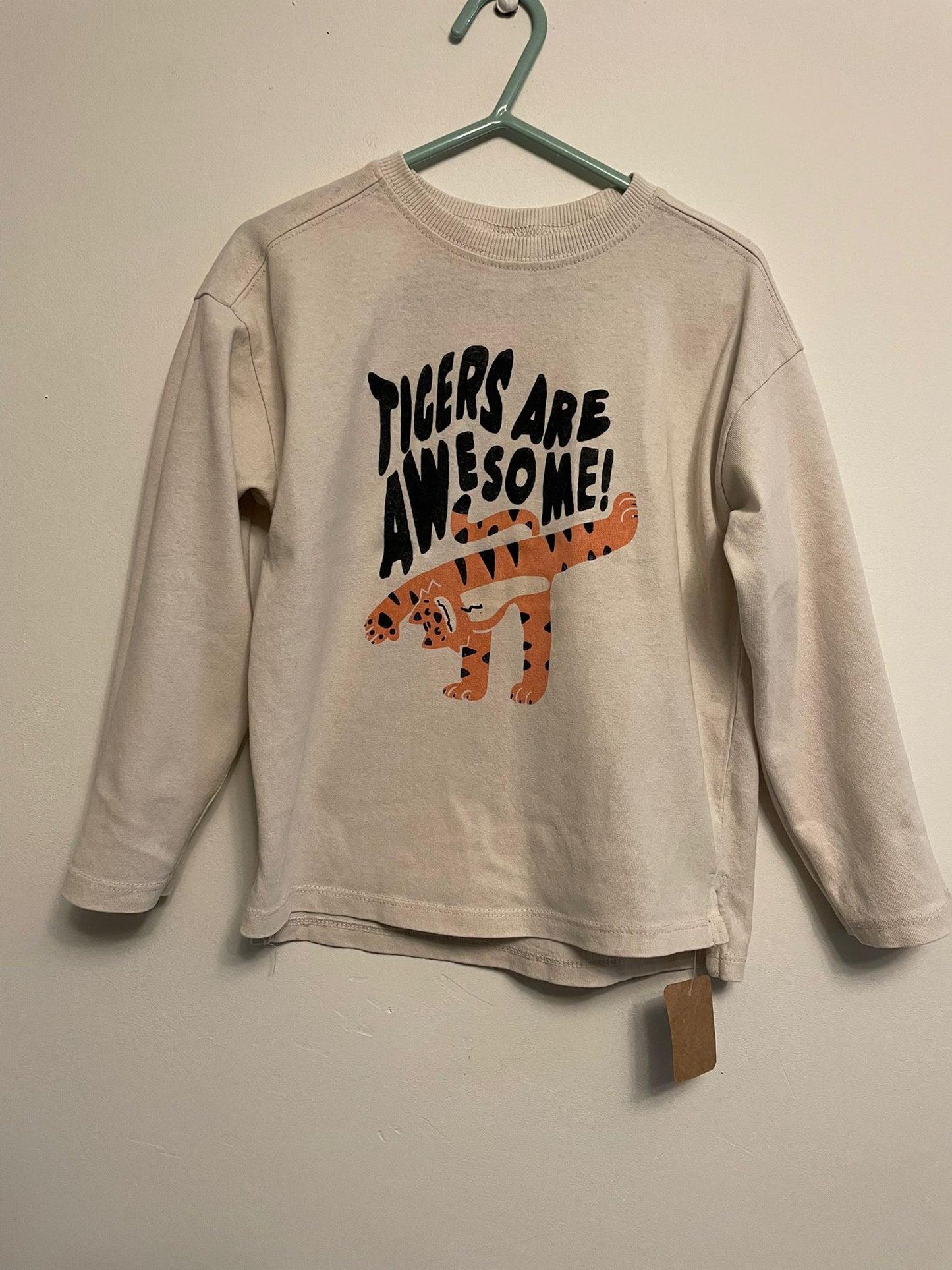 3-4y: Zara "Tigers are Awesome" Top