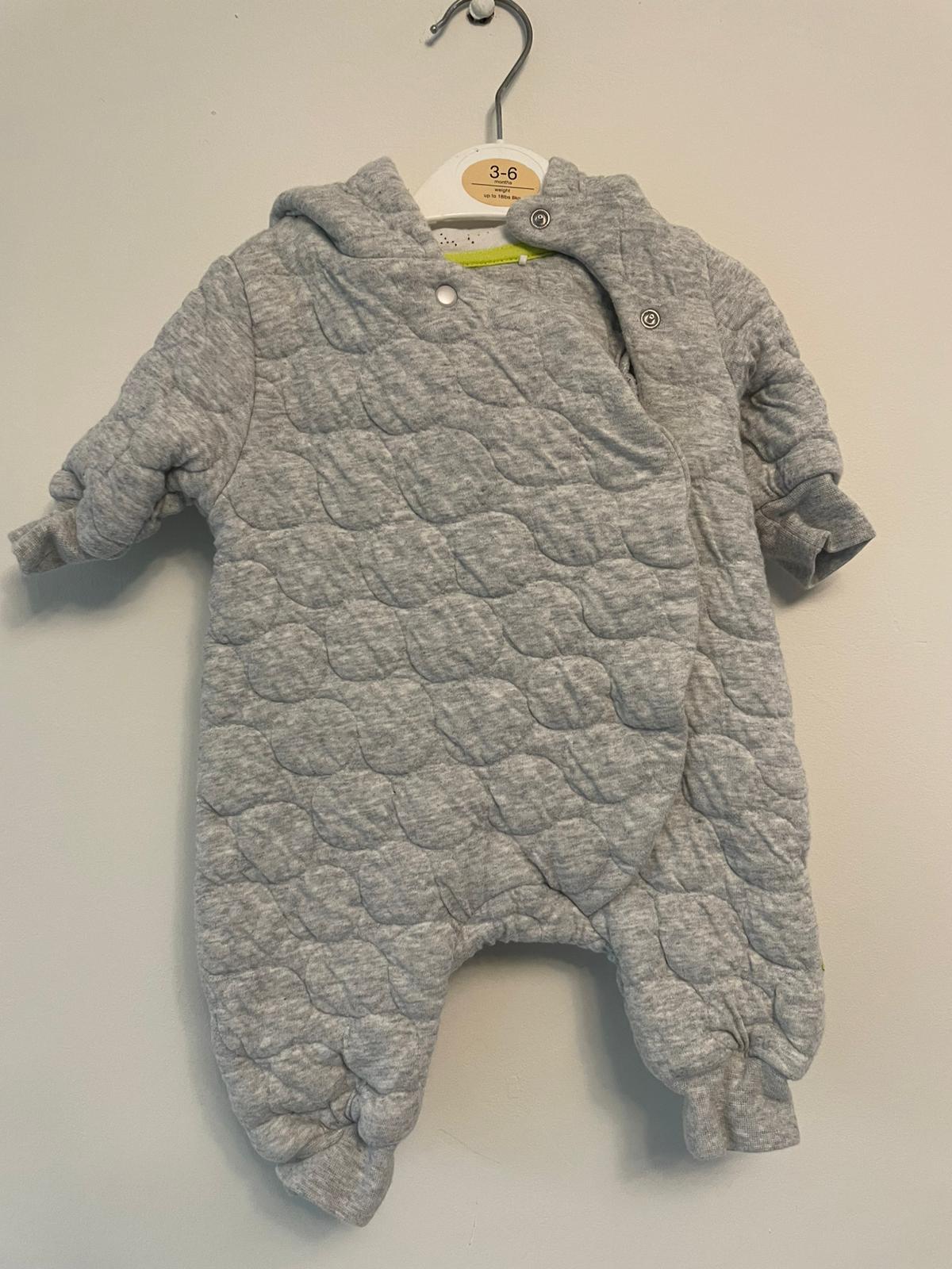 Up to 1m: Cosy Pramsuit