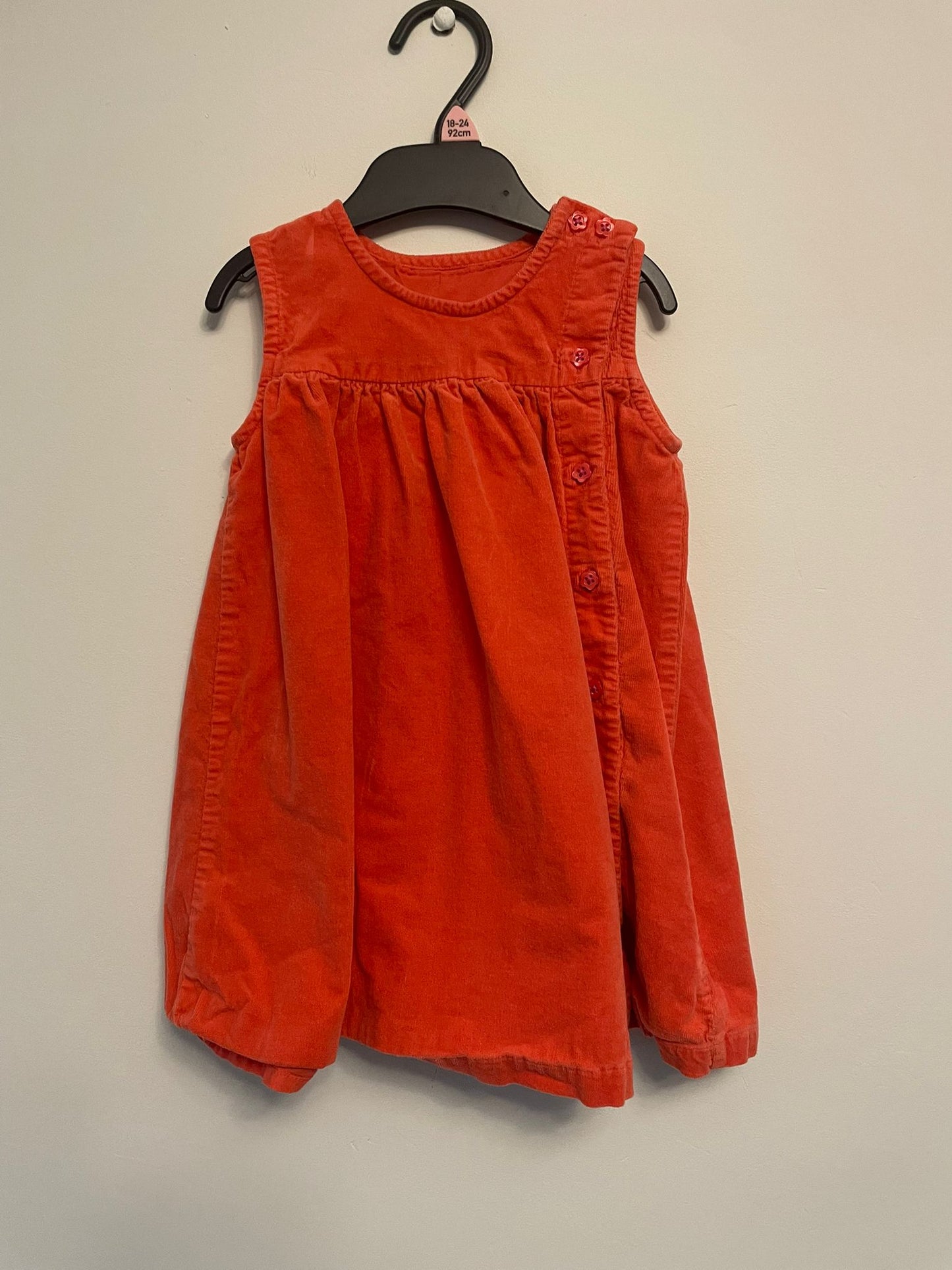 12-18m: M&S Fine Courduroy Dress