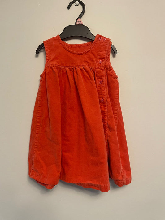 12-18m: M&S Fine Courduroy Dress