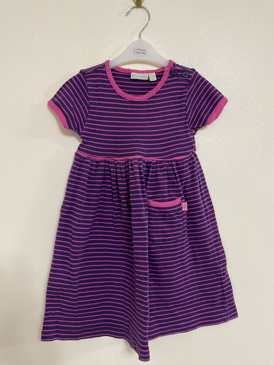 2-3y: Jojo Stripy Cotton Dress