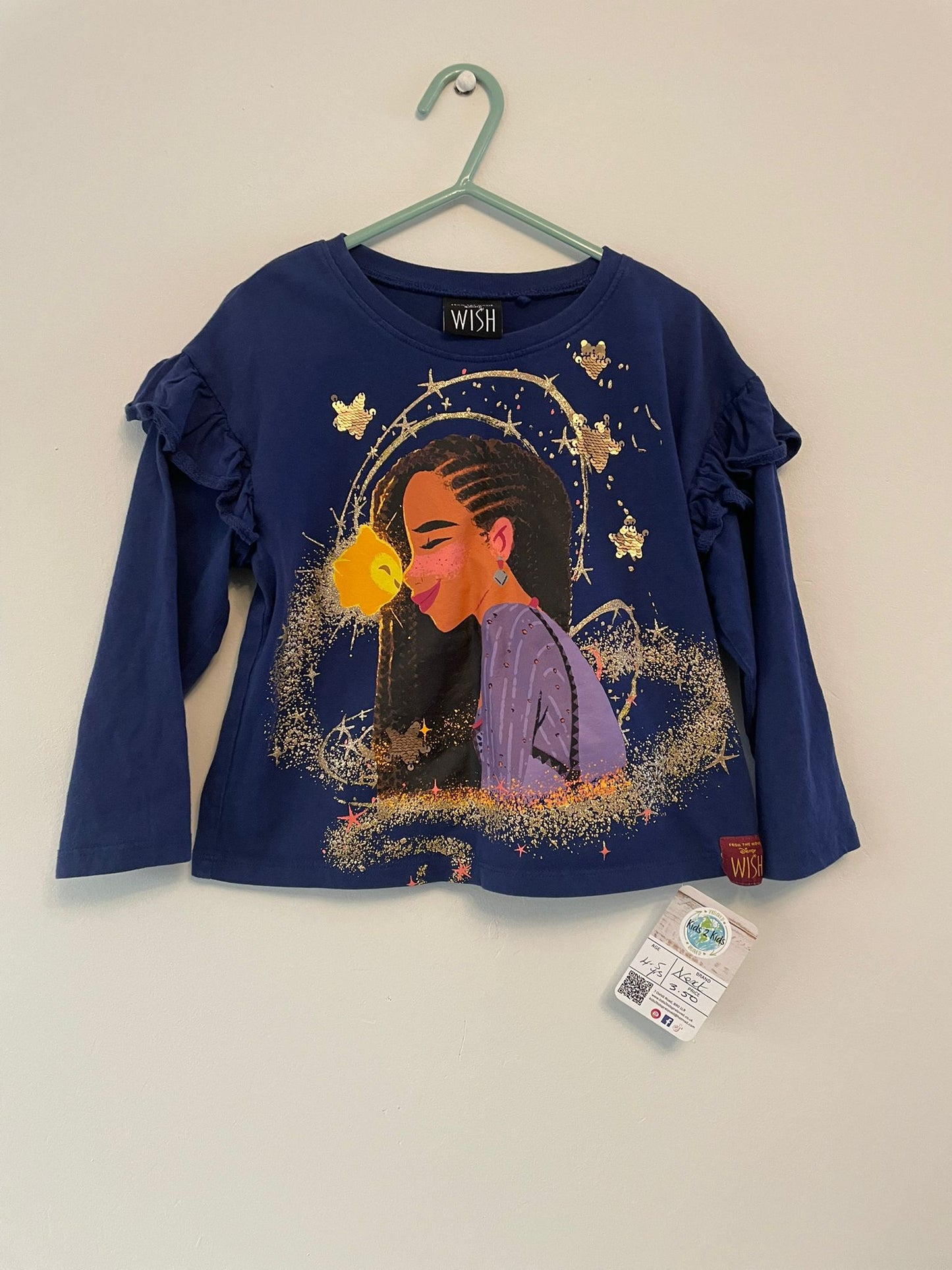 4-5y: Next "Wish" Long Sleeved Top