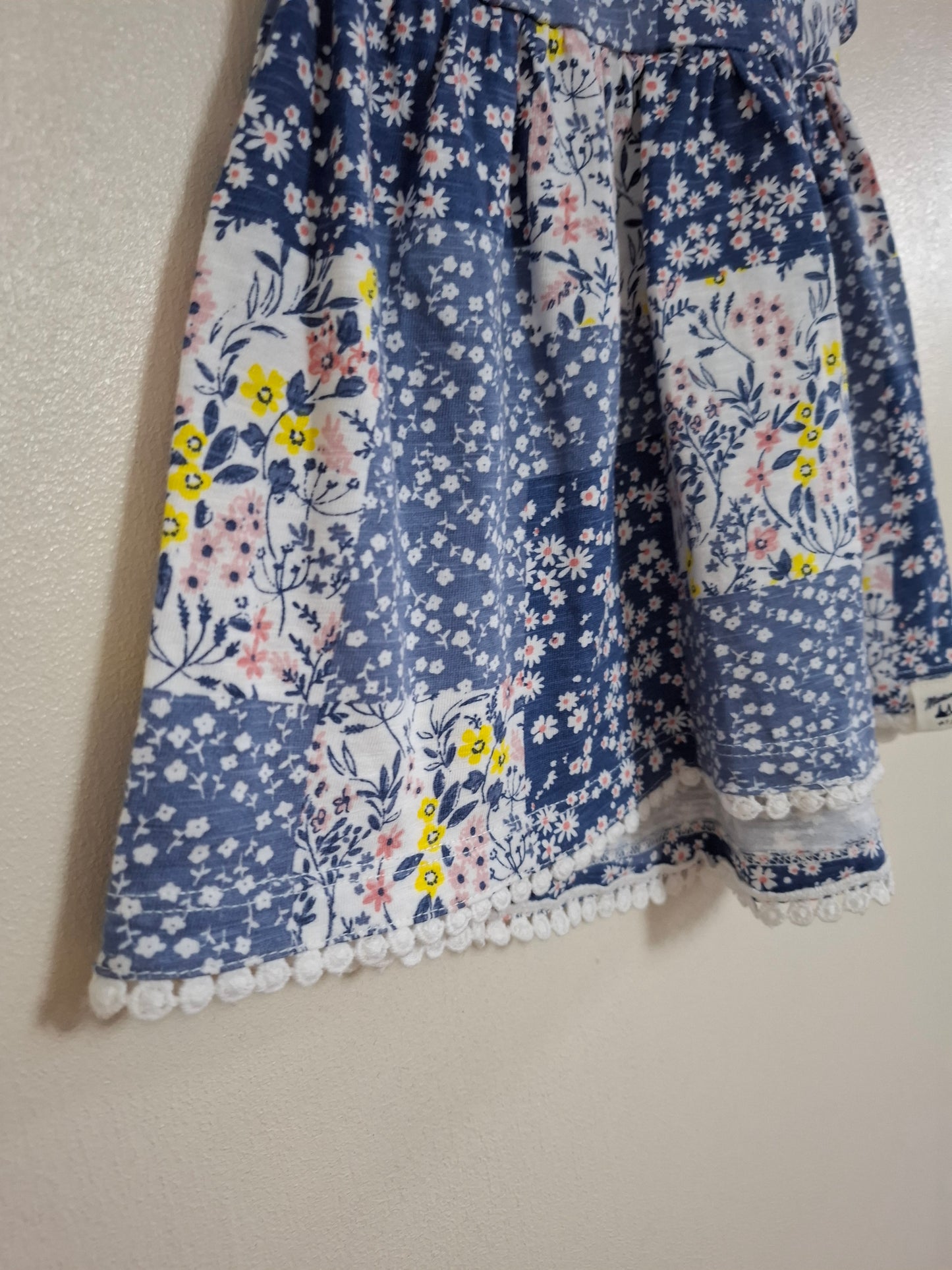 3-6m: Cotton Mantaray Dress