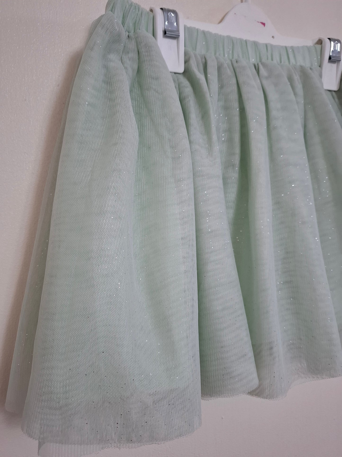 5-6y: Shimmer Netted Skirt