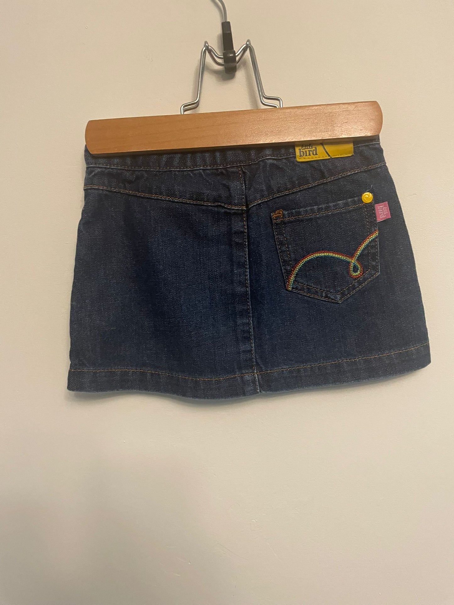 2-3y: Little Bird Denim Skirt