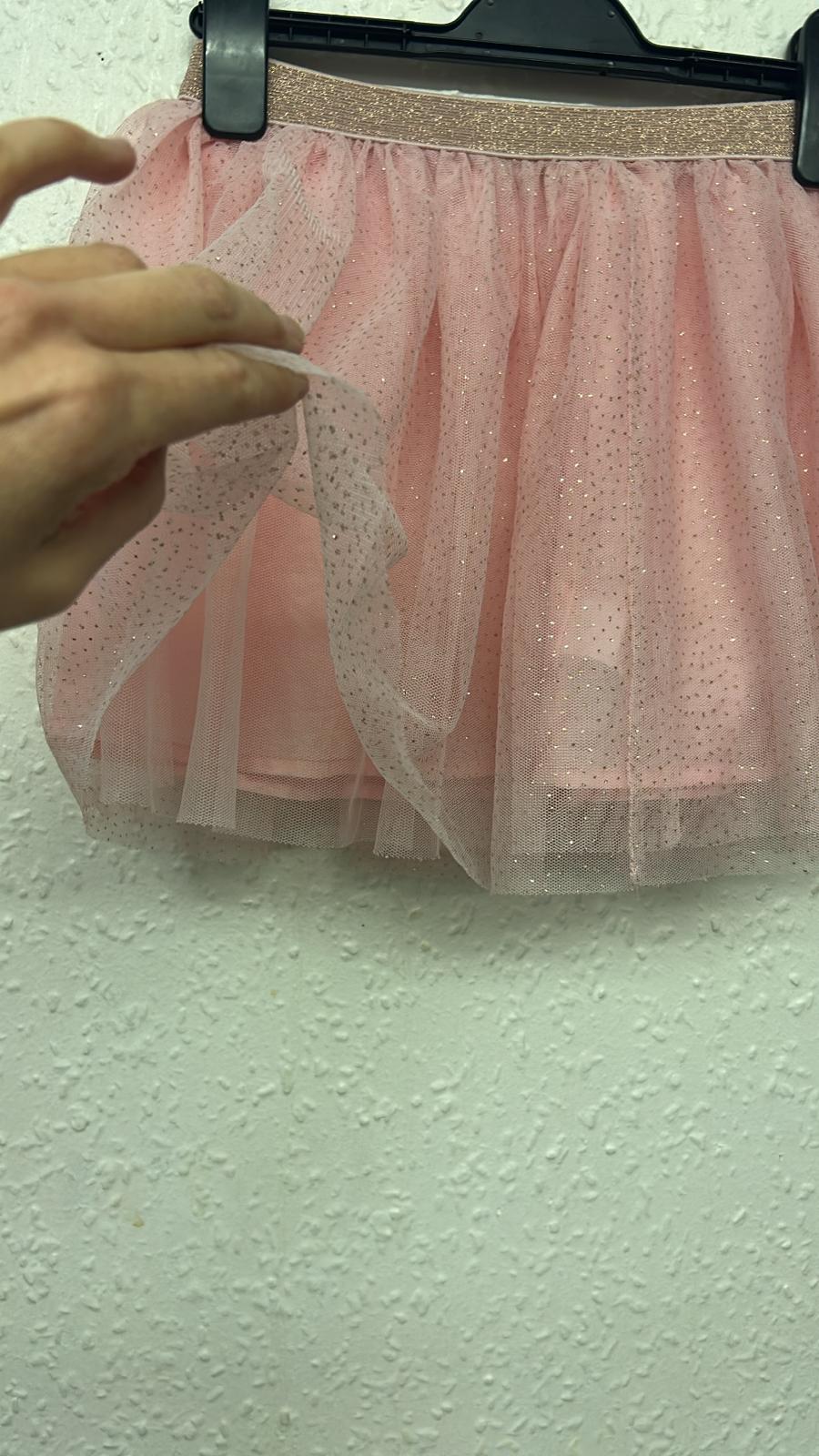 6-7y: Sparkly Netted Skirt