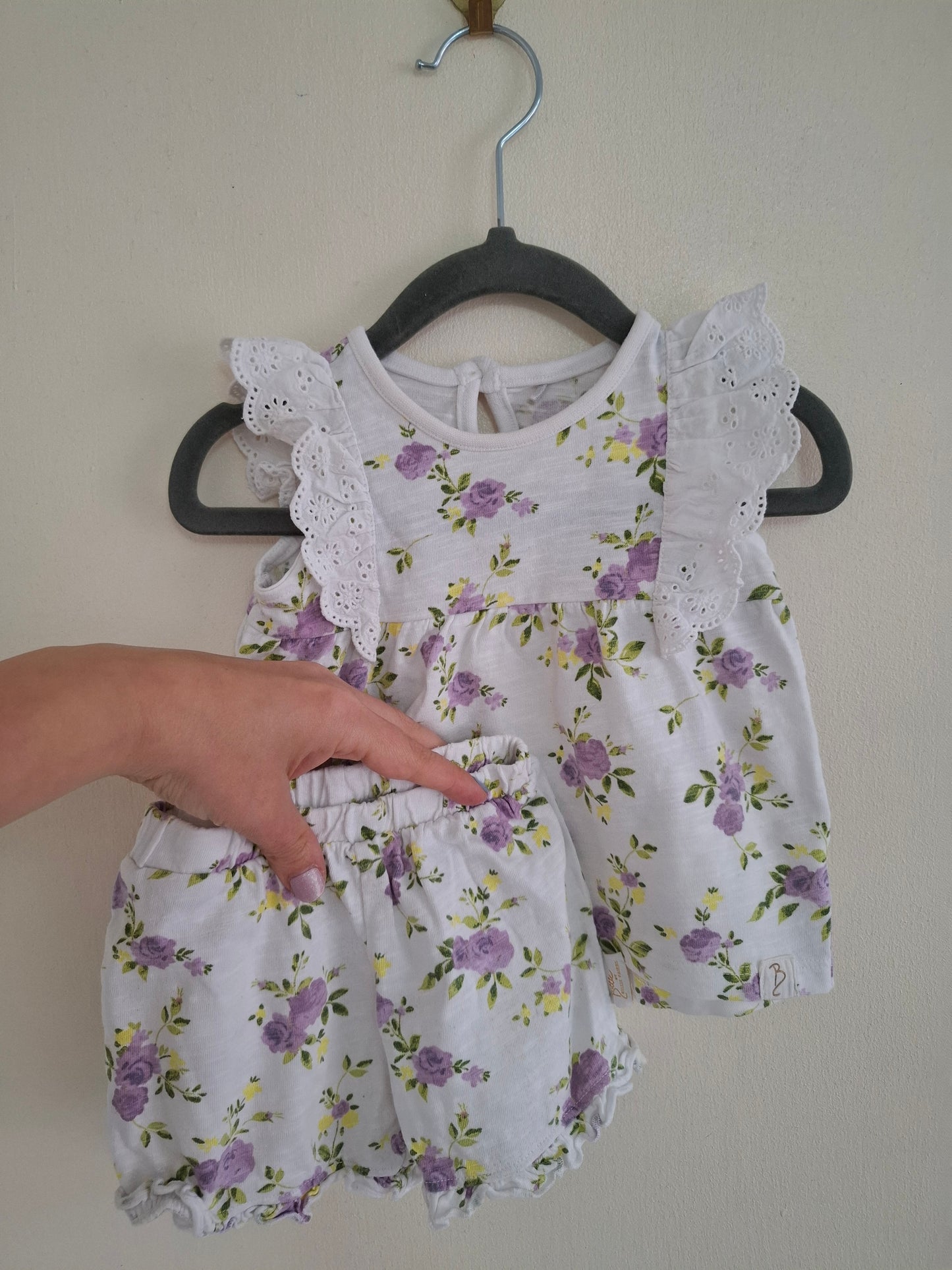 3-6m: Matching 2 Piece Set