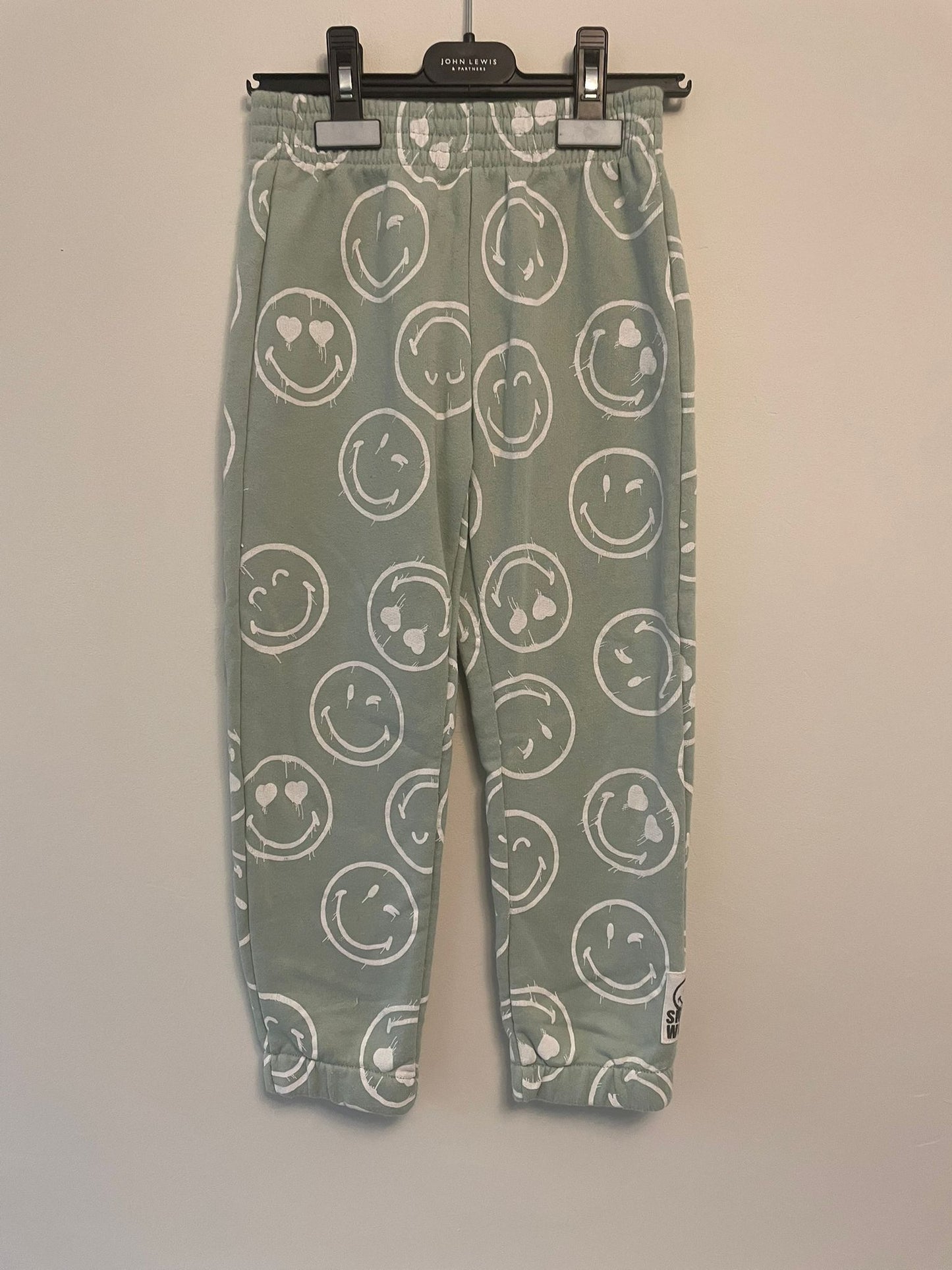 8y: Smiley Face Joggers