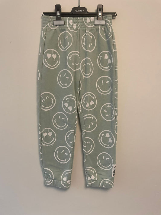 8y: Smiley Face Joggers