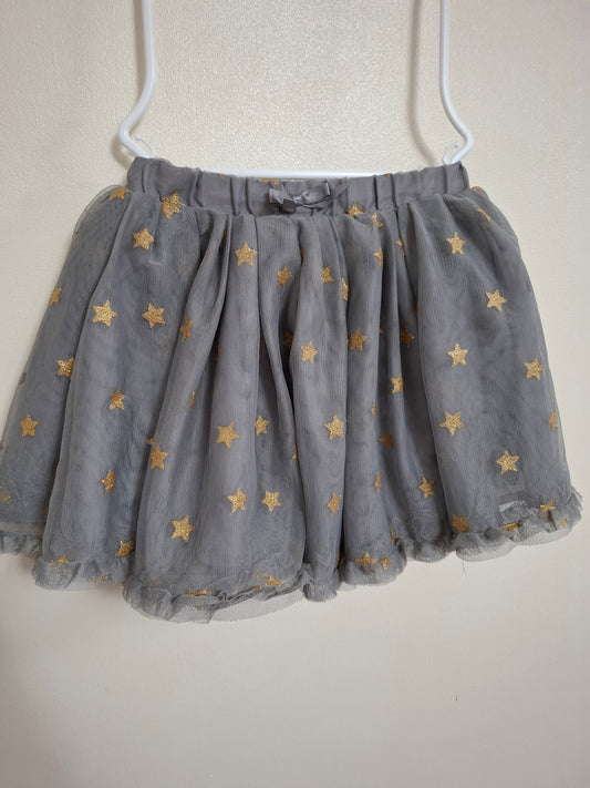 5-6y: Sparkly Netted Skirt