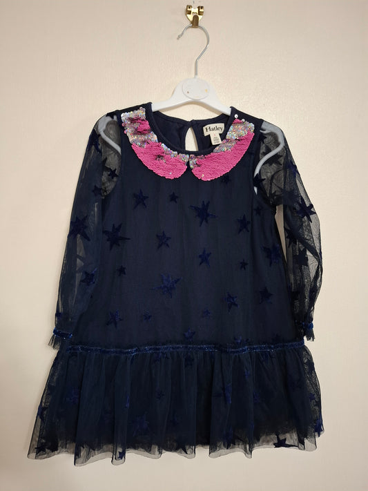 4y: Stunning Hatley Navy Dress