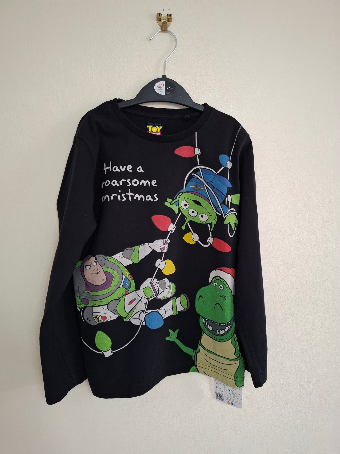 7-8y: Next Toy Story Christmas Top