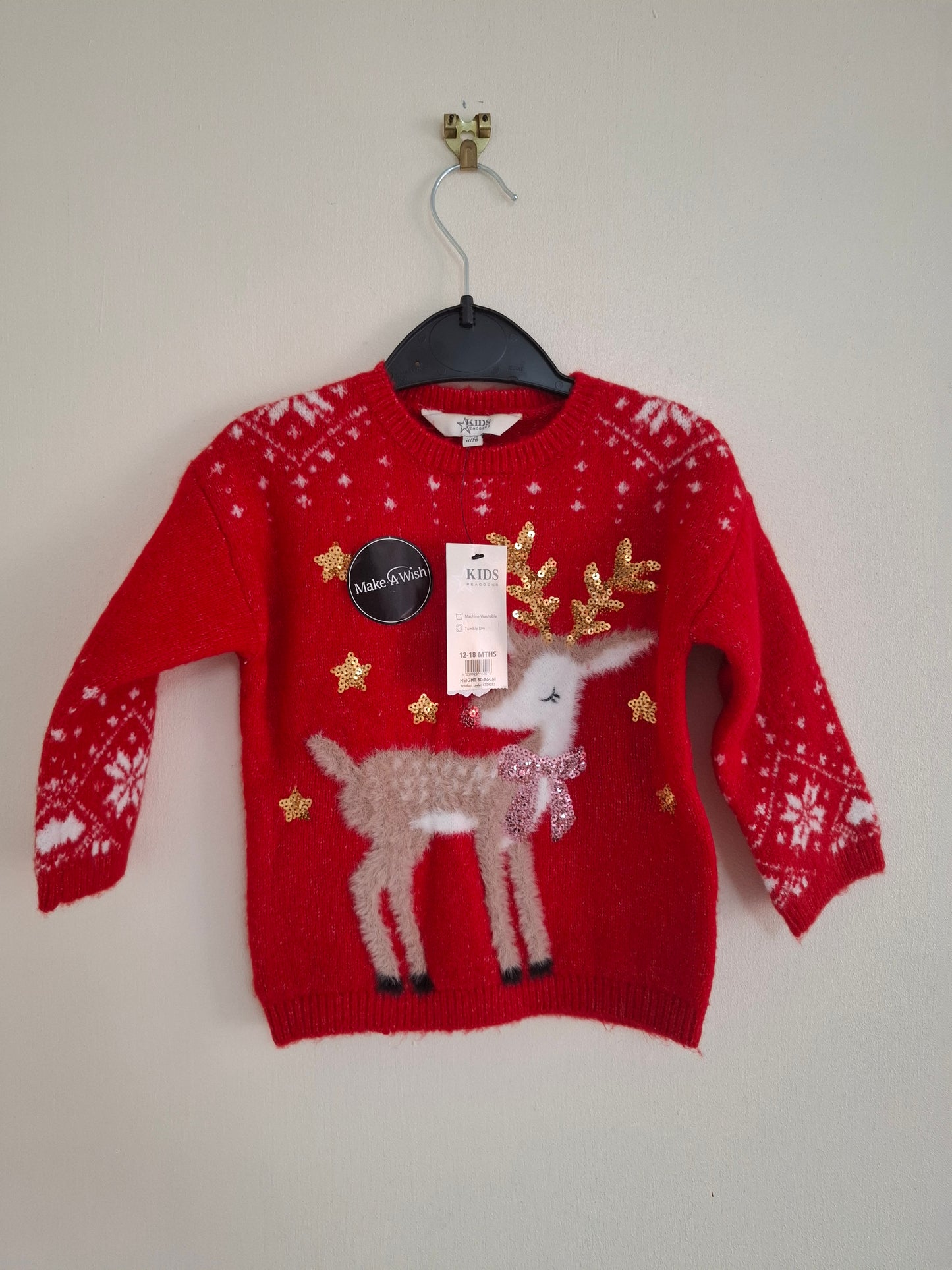 12-18m: BNWT Soft Knitted Jumper