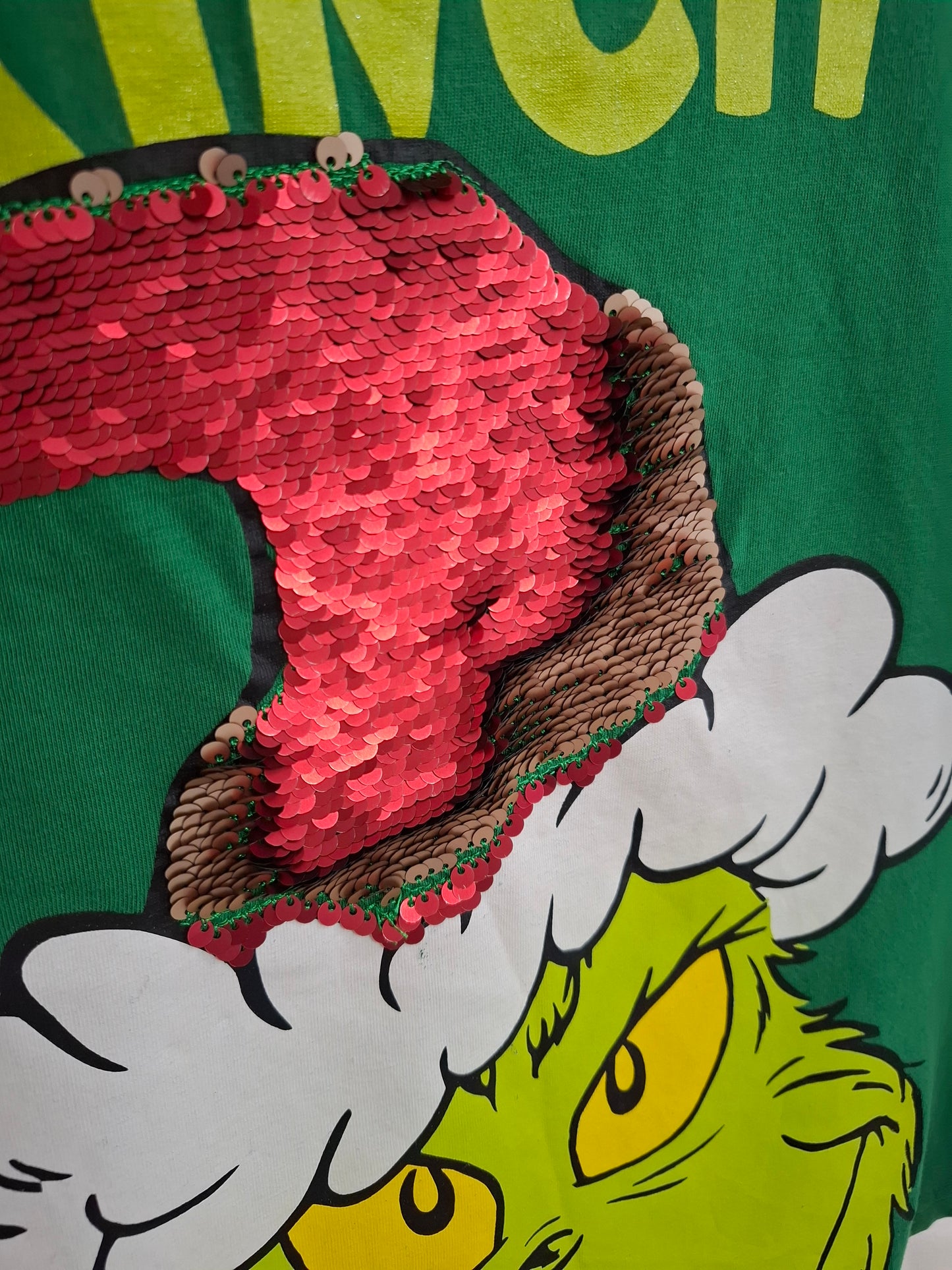 10-11y: The Grinch Christmas T-shirt