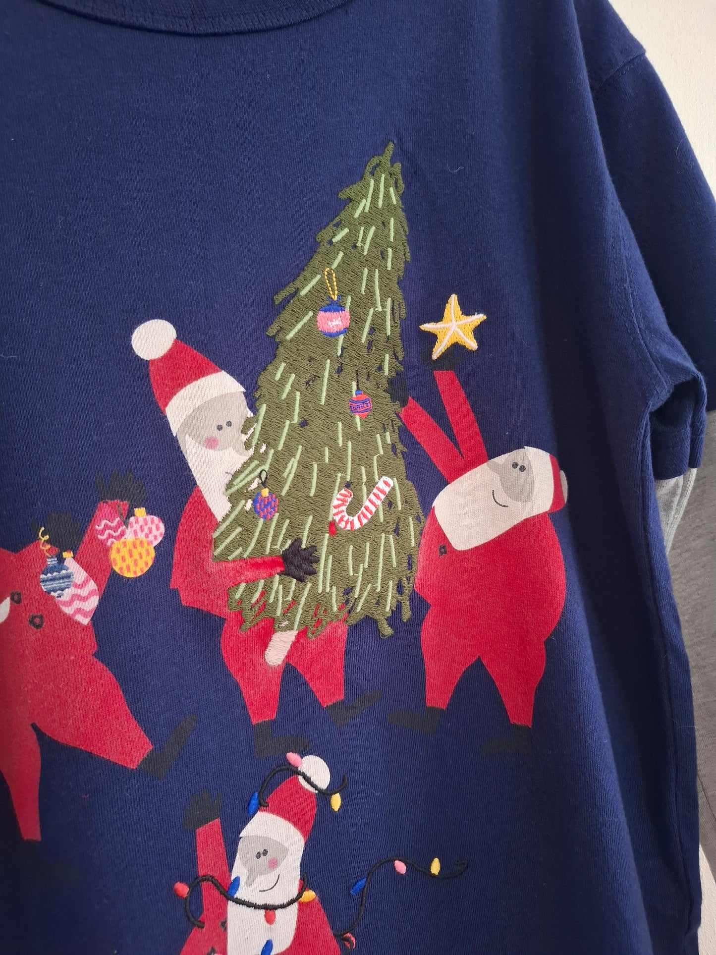 8y: John Lewis Father Christmas Top