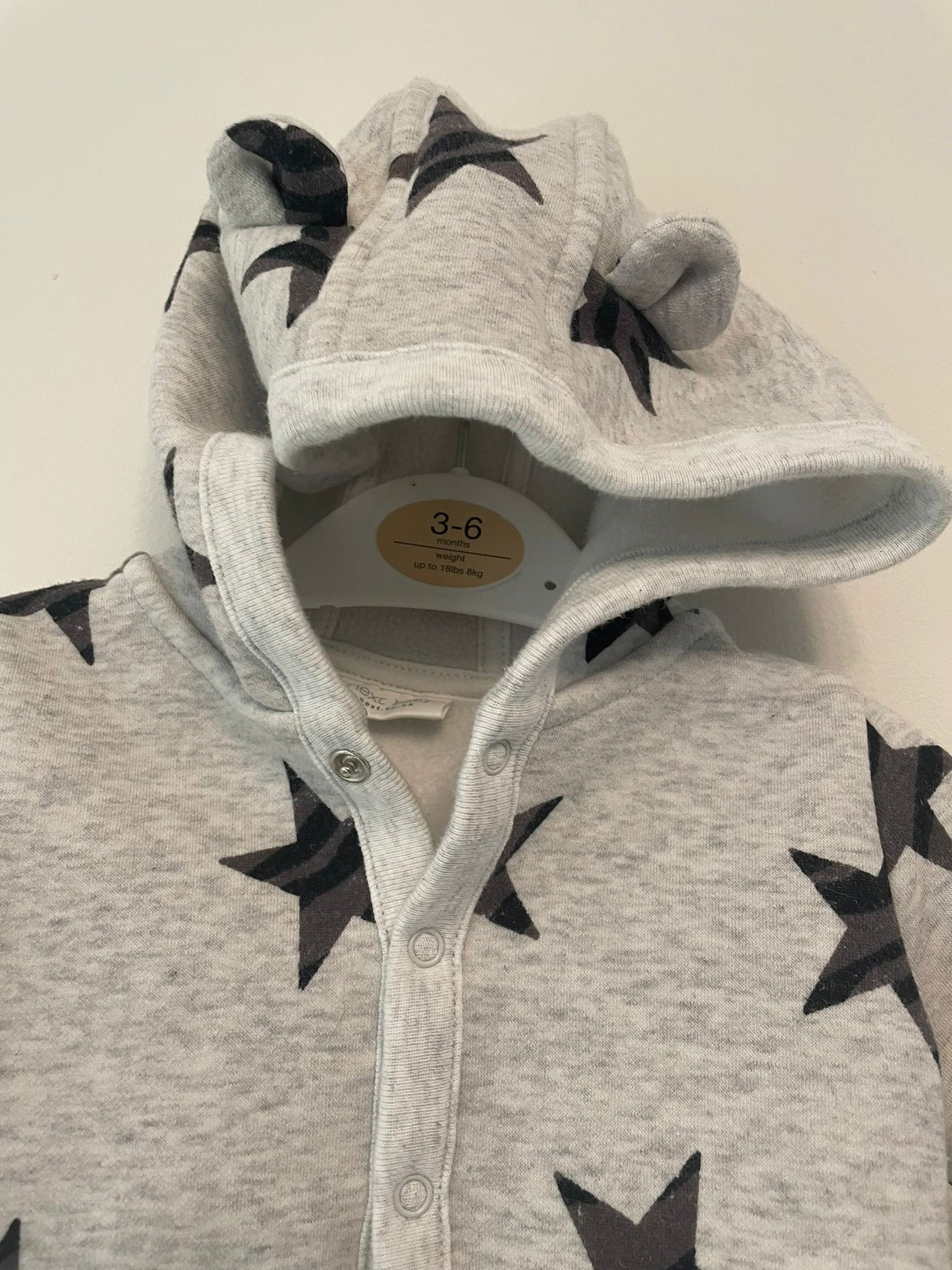 0-3m: Next Hooded Jacket