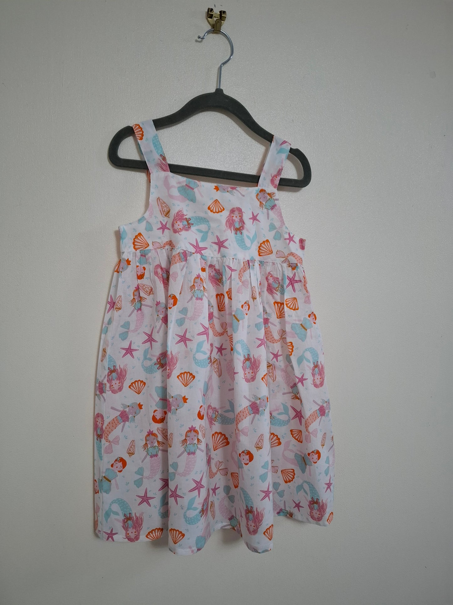 3-4y: Monsoon 100% Cotton Mermaid Dress