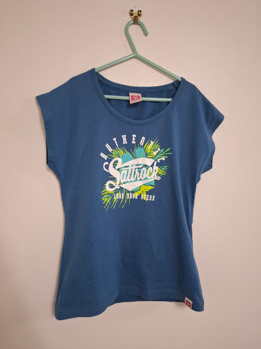 7-8y: Saltrock Capped Sleeve T-shirt