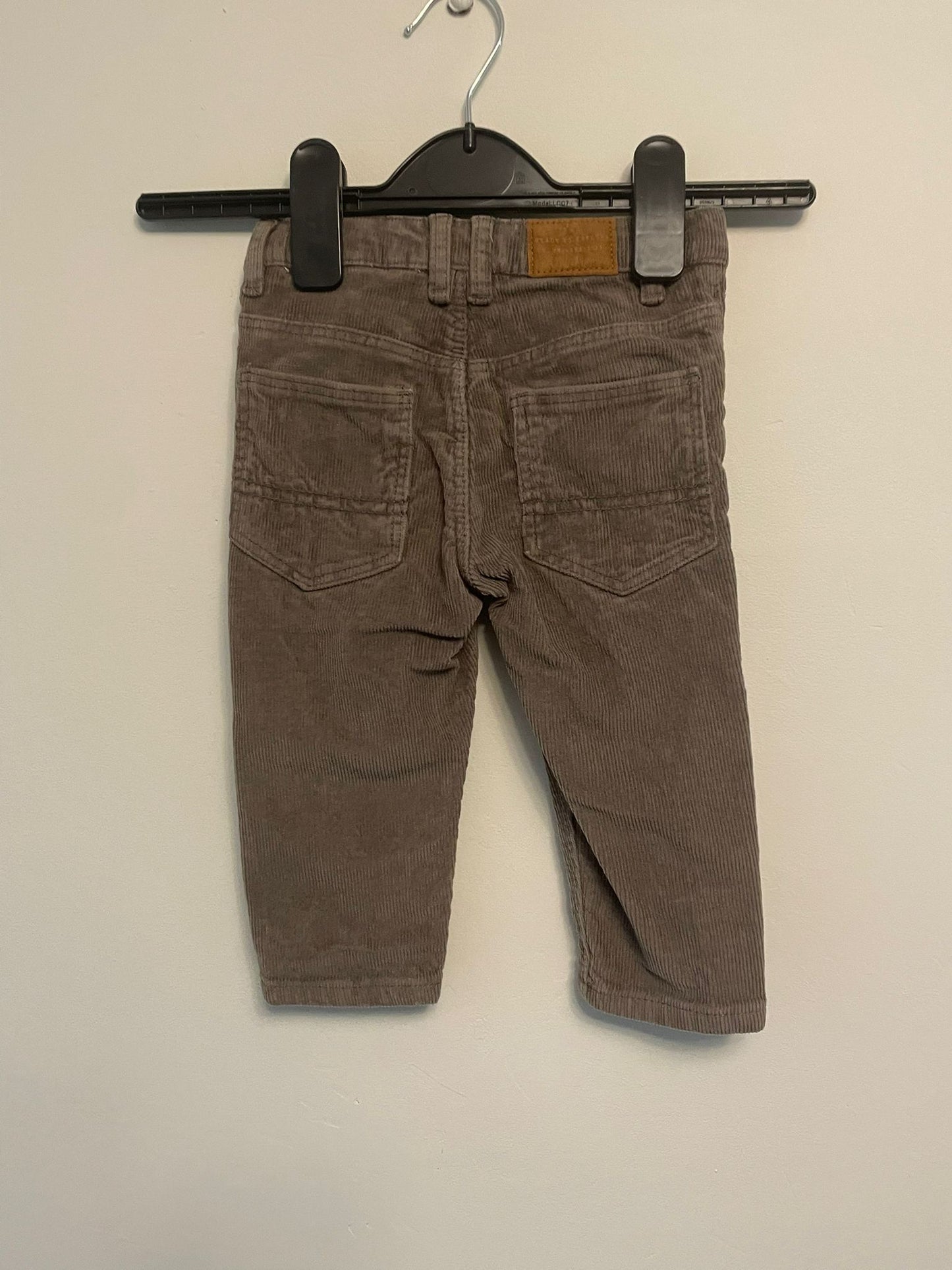 9-12m: Zara Corduroy Trousera