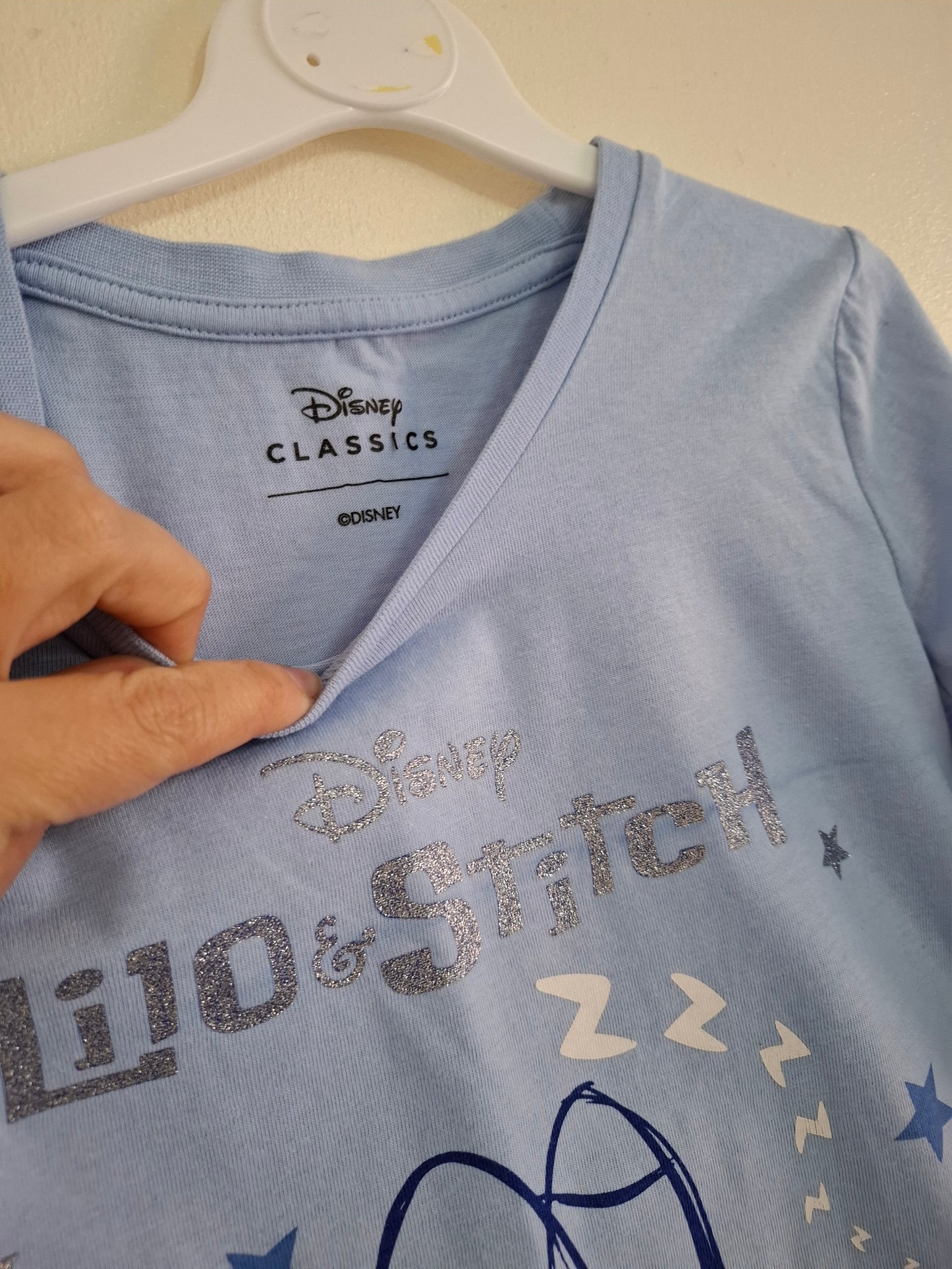 5-6y: Lilo & Stitch Cotton Pyjamas