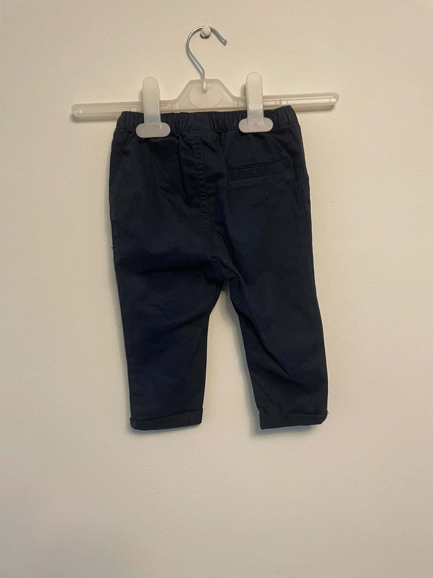 6-9m: Next Navy Chinos