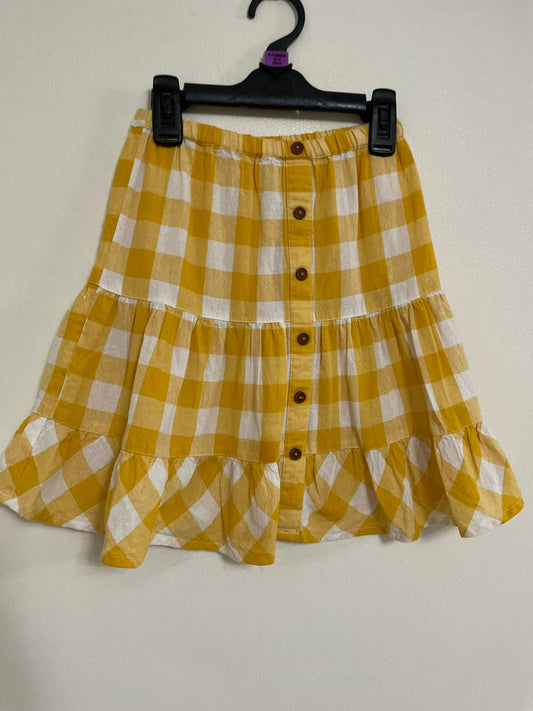 2-3y: Little Bird Button Down Skirt