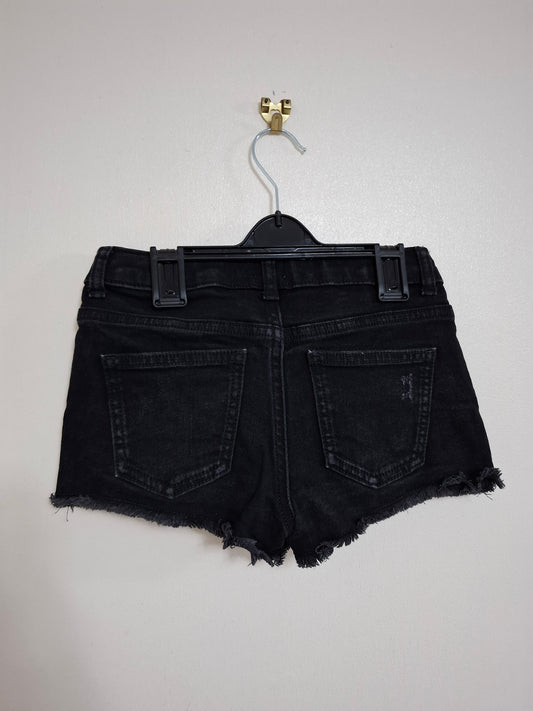 7-8y: River Island Frayed Denim Shorts
