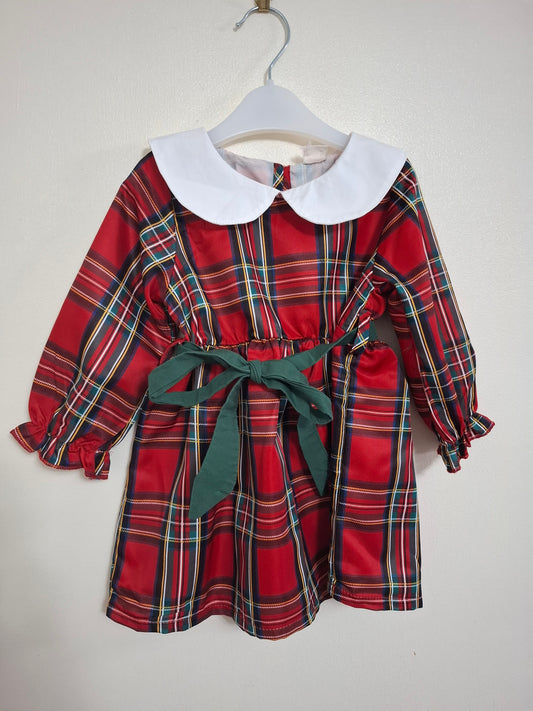 12-18m: Tartan Dress