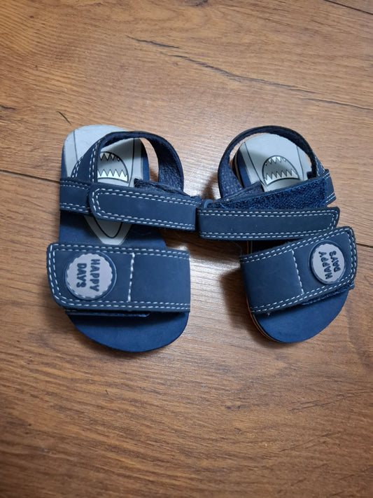 Size 3: Happy Days Velcro Sandals