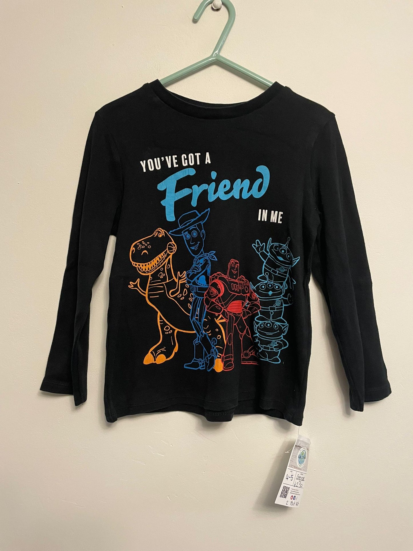 4-5y: Toy Story Pyjamas