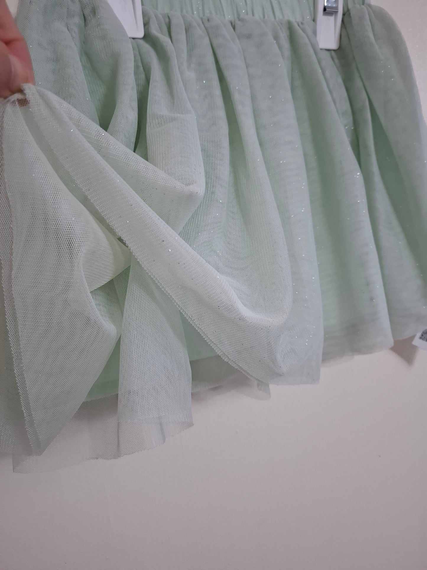 5-6y: Shimmer Netted Skirt